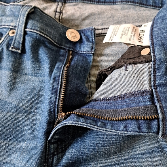 Hudson Jeans Tilda Mid Rise Womens 28 Blue Cigarette Denim - Picture 6 of 16